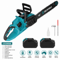 Akku Kettensäge 16 Zoll bürstenlos – kompatibel mit Makita 18V