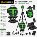 16 Linien 4D Laser oder 12 Linien 3D Level 360 °  Laser, Selbstnivellierend, Grünlaser