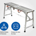Klappbares Arbeitsgerüst – höhenverstellbar 80–130 cm, für Innen